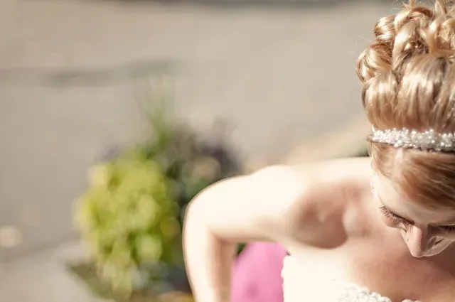 Fryzura ślubna w stylu BOHO